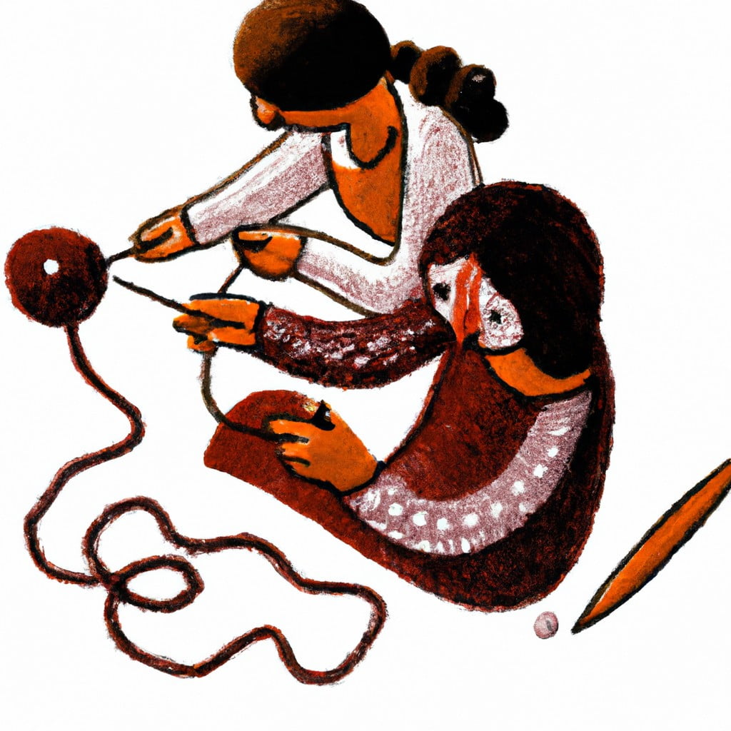 types of knitting and crocheting