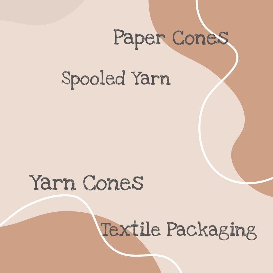 types of yarn cones