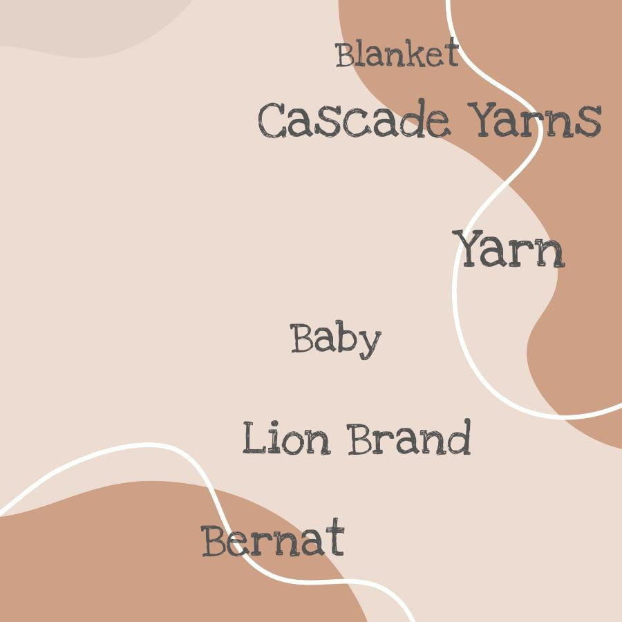 types of yarn for blankets