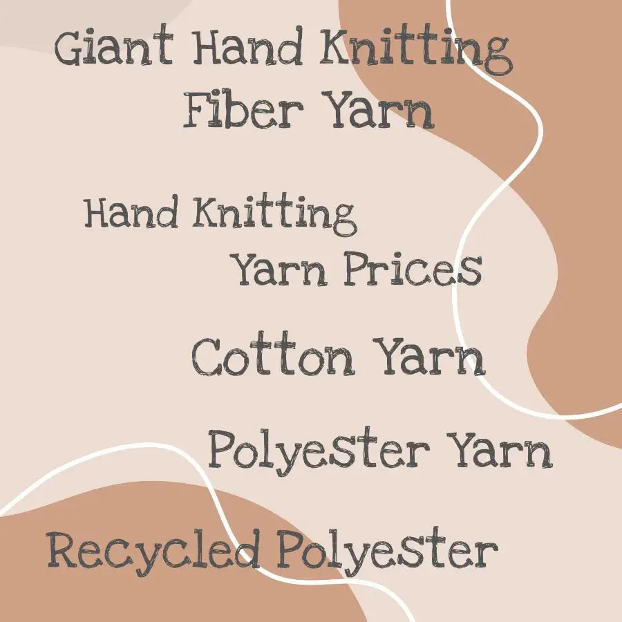 types of yarn prices