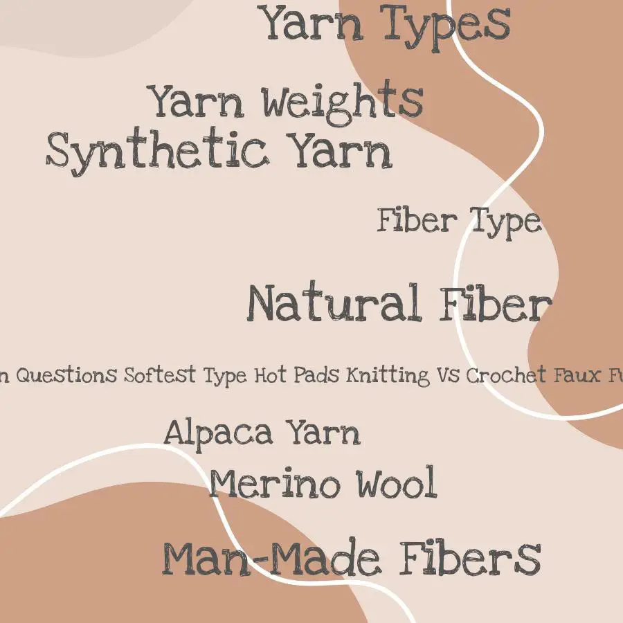 types of yarn to crochet