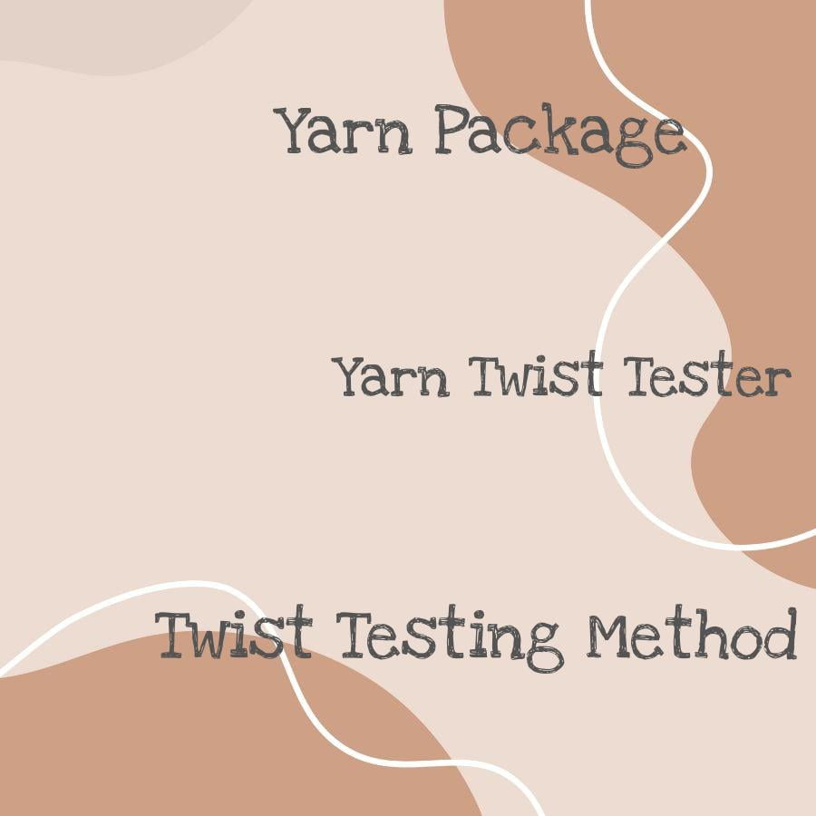 types of yarn twist tester