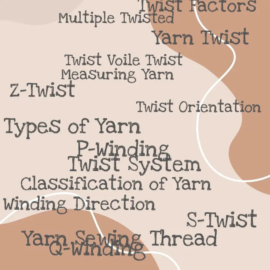 types of yarn twist