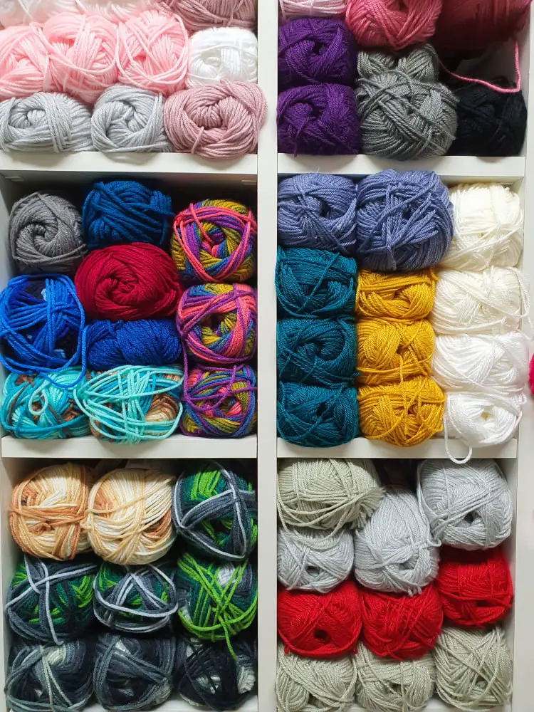 Tangle Free Yarn Storage: Quick and Easy DIY - Winding Road Crochet