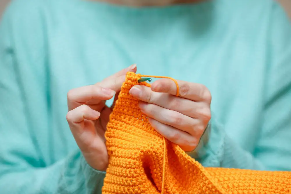 Change Yarn Crochet