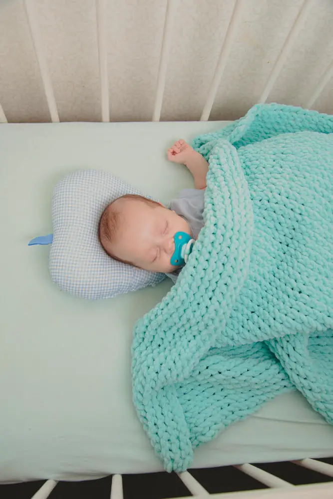 Crochet Blanket Baby Crib