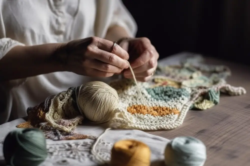 Weaving in Ends Appropriately Crochet