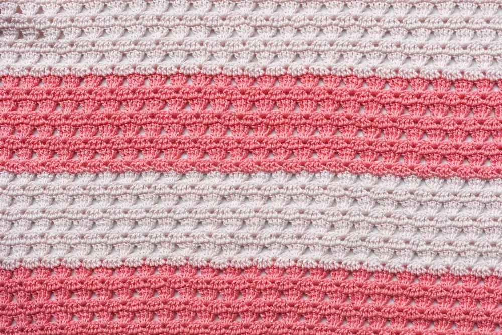 Cluster Stitch Square Crochet