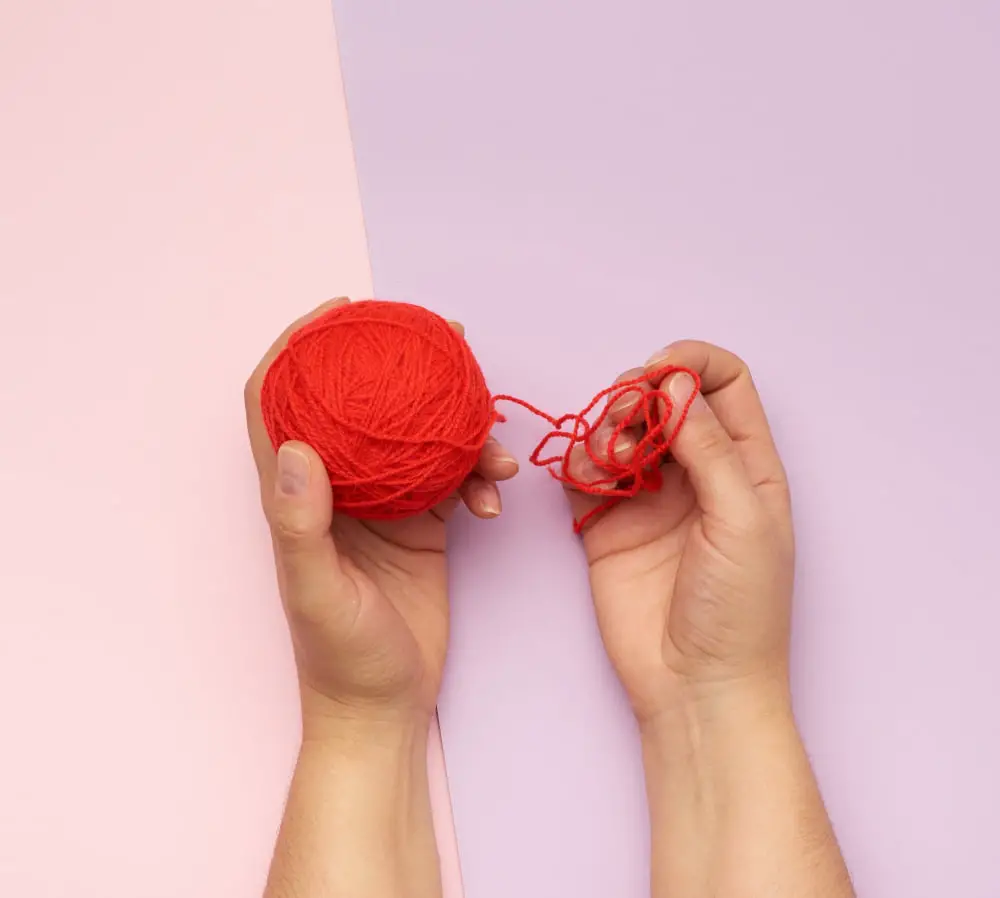 How to Find Both Ends of a Skein of Yarn