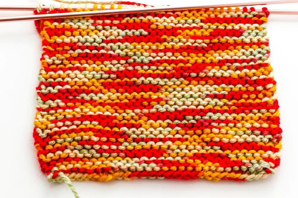 Planning Out Crochet Color Pooling swatch