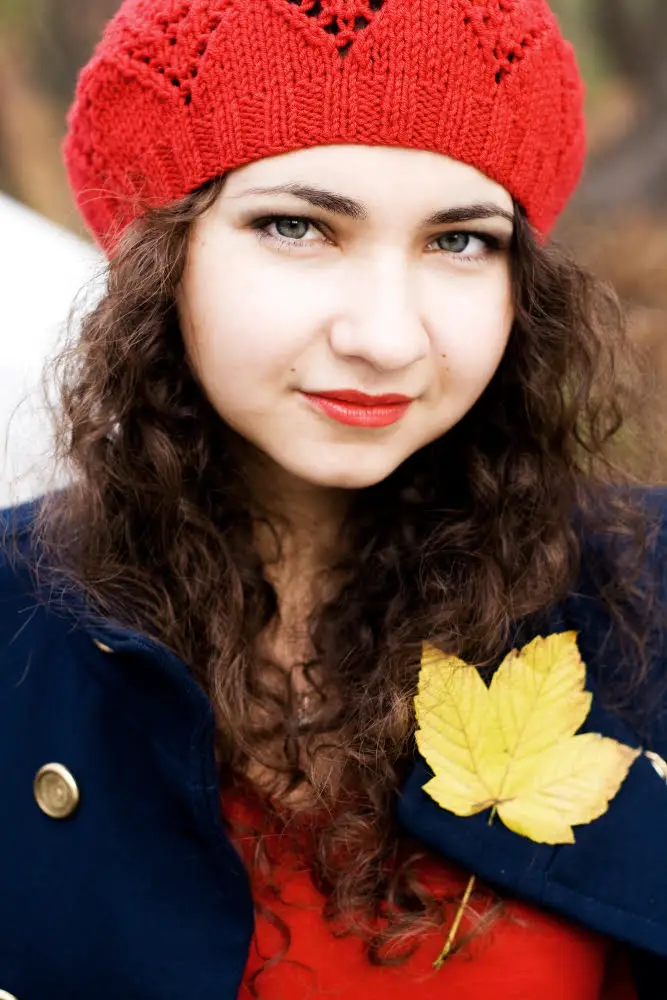Red Beret-style Beanies