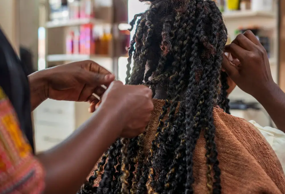 Removing Yarn Braids Safely