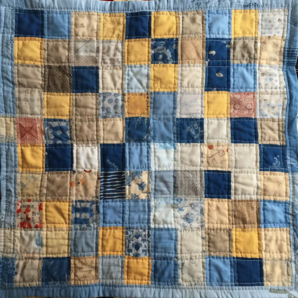 Tying Quilts With Strip Binding