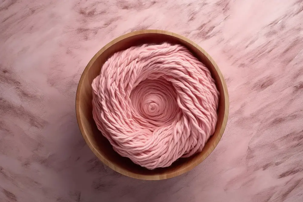 Yarn in A bowl