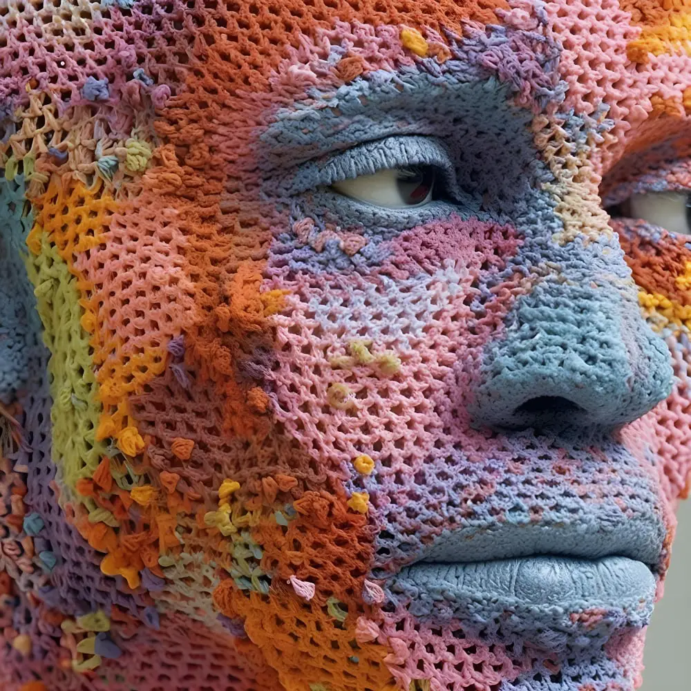 Yarn sculpture