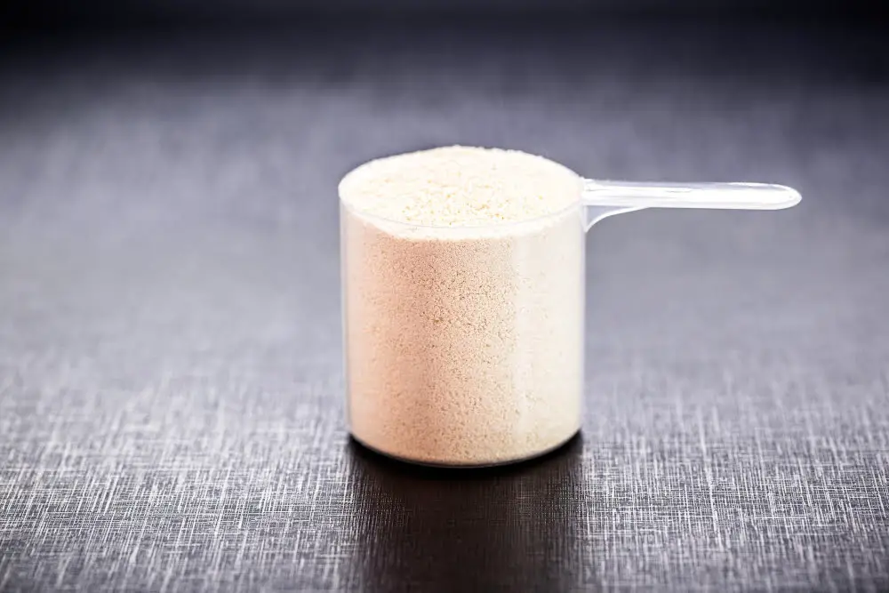 spoon with casein