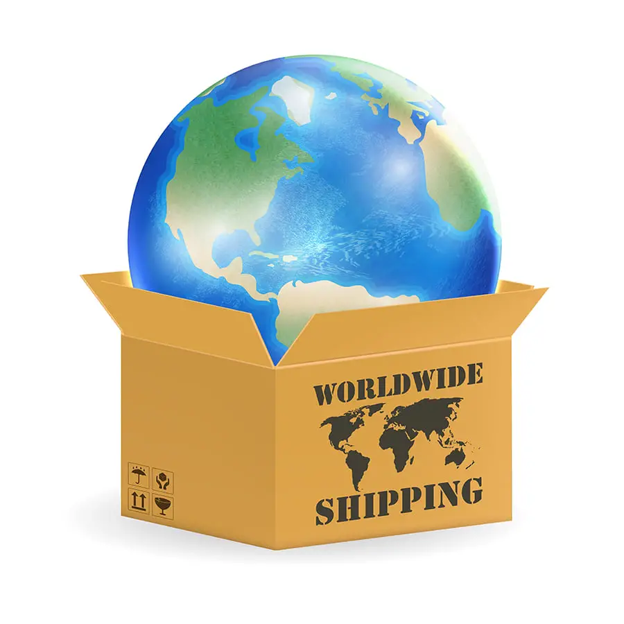 worldwide shipping