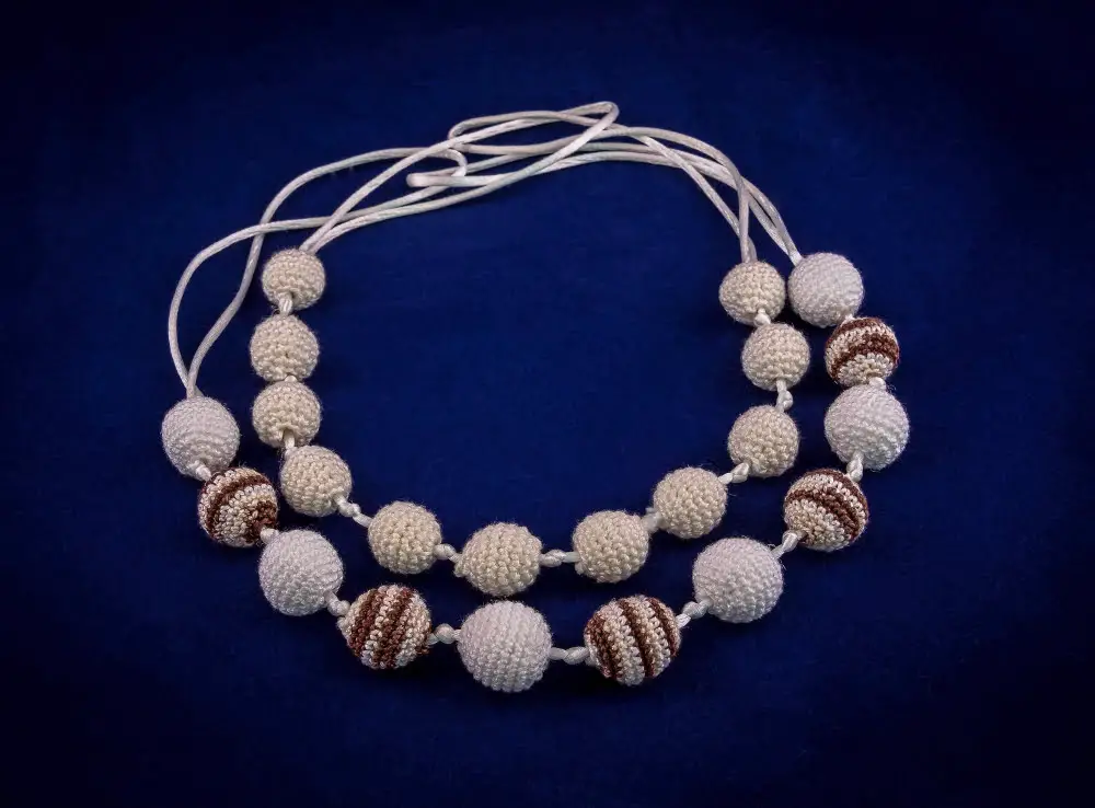 yarn crochet jewelry