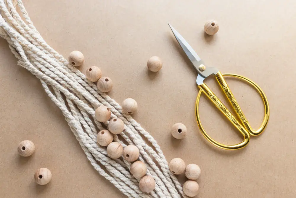 Materials Needed for a Yarn Plant Hanger