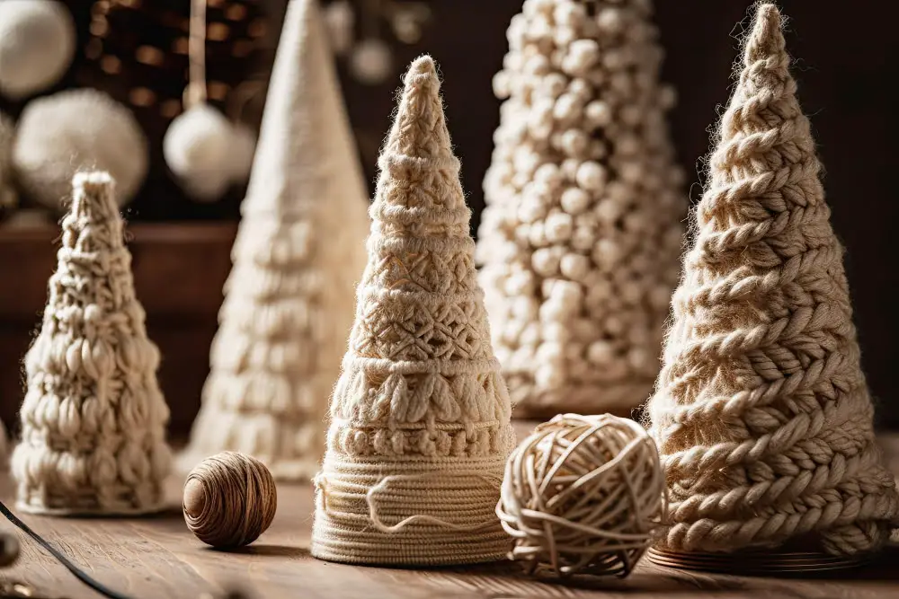 Tips On Where to Position Yarn Christmas Trees During the Holidays