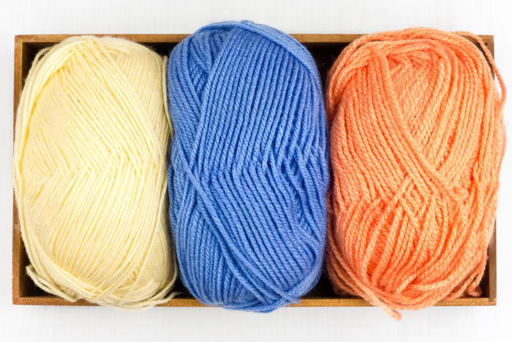 skeins of yarn