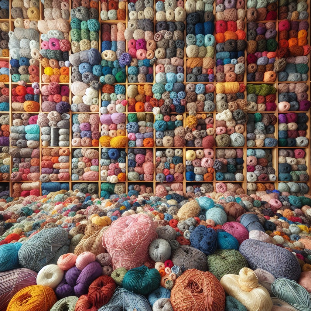 bulk acrylic thread yarn prices