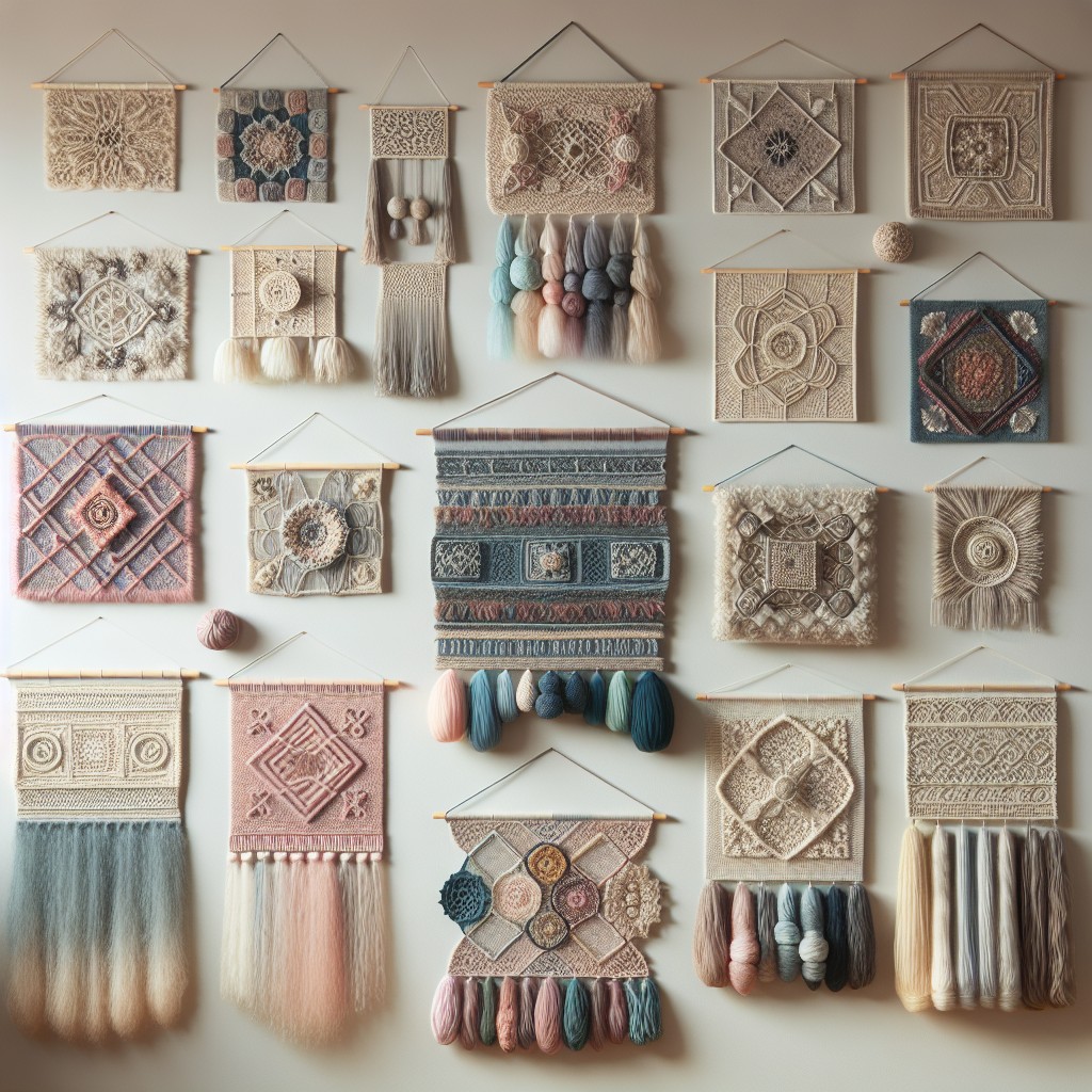 choosing the right size for your yarn wall hanging