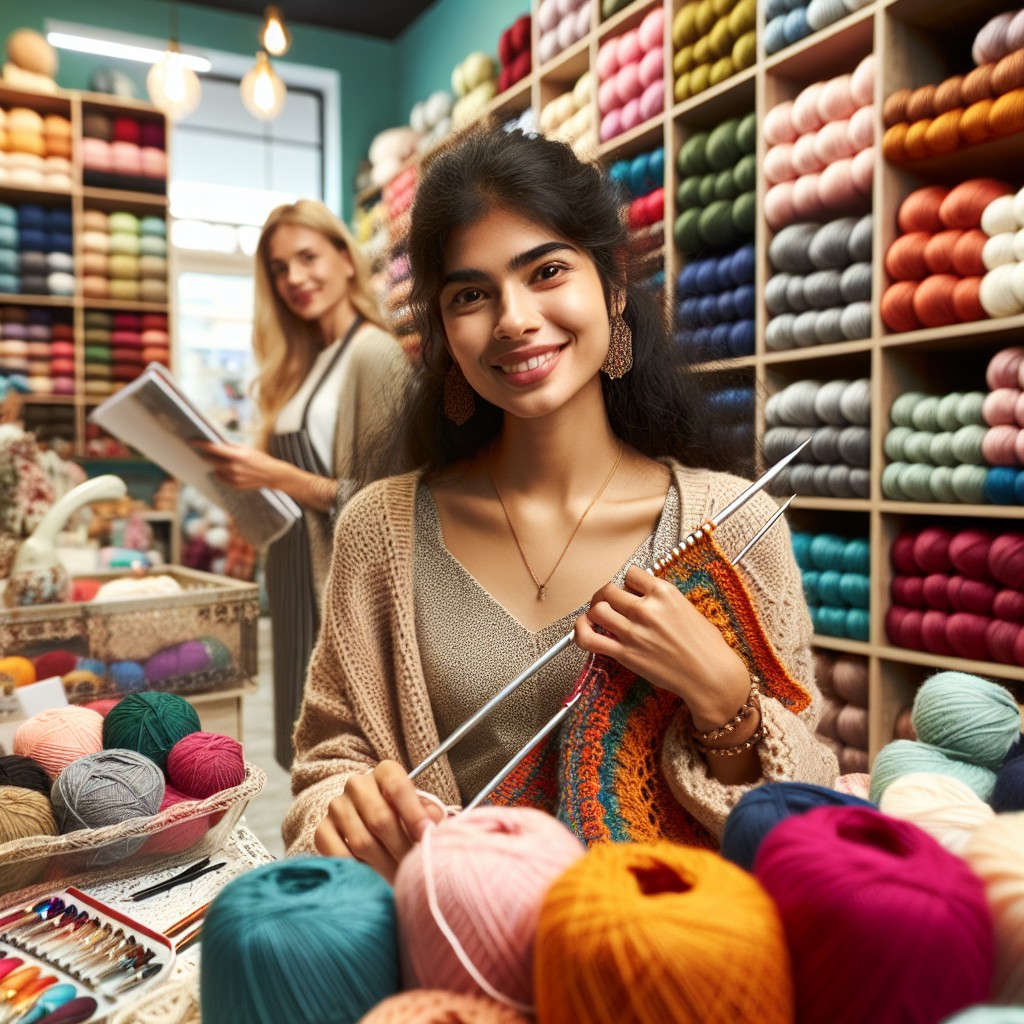 discover skills and experiences needed for a successful yarn store