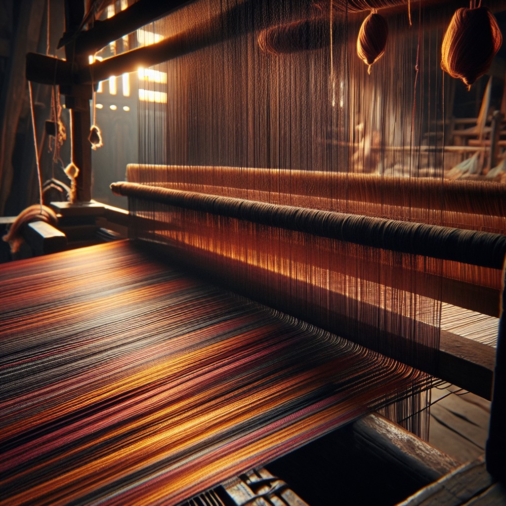 silk weaving yarn