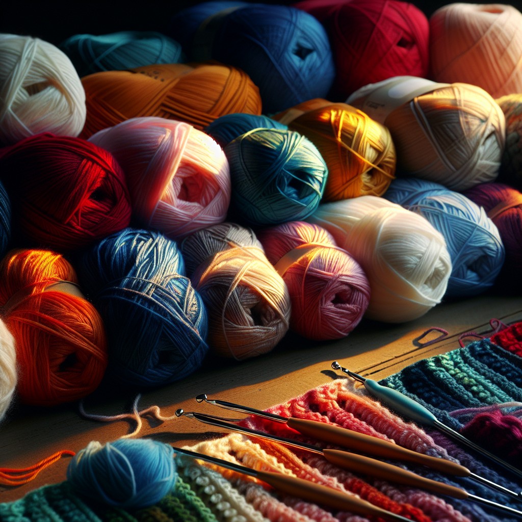 synthetic yarn types man made yarn fibers
