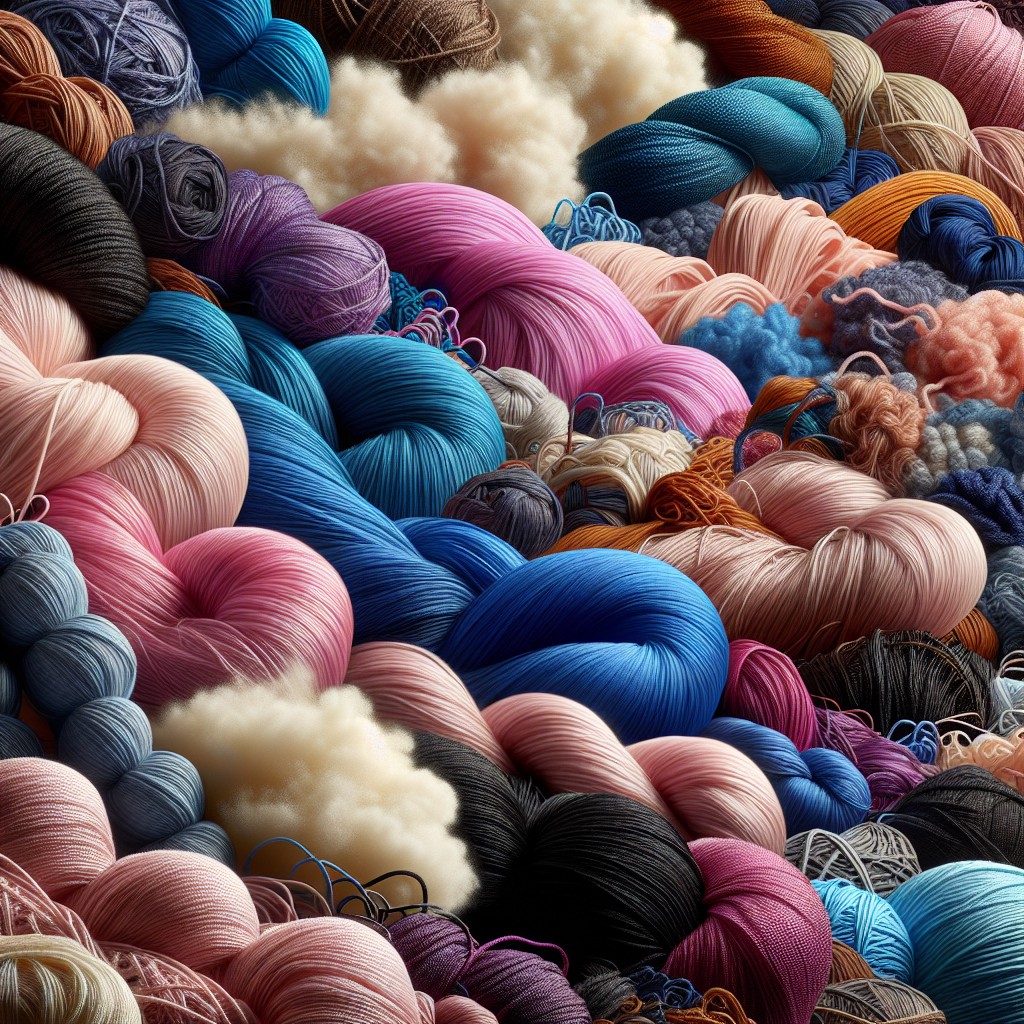 types of yarn yarn fibers amp materials