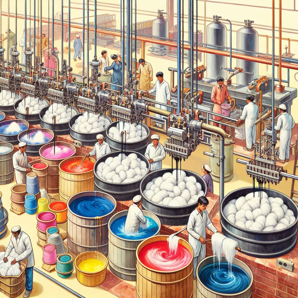 yarn dyeing process