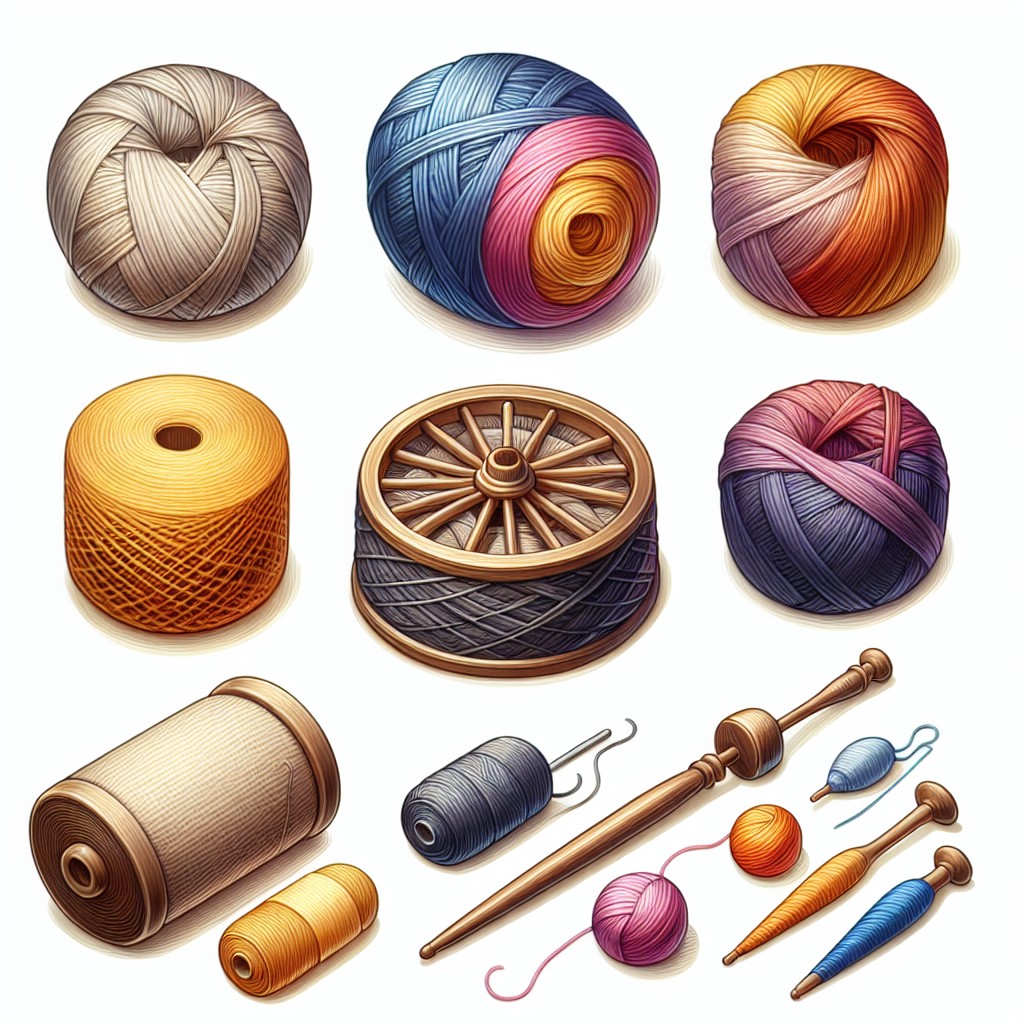 yarn package shapes and structures