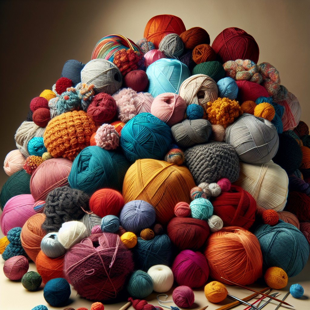 different types of jumbo yarn