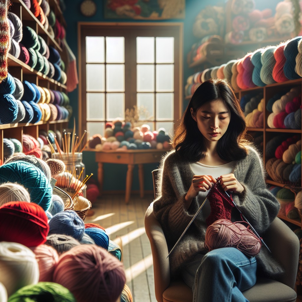 diving into the world of knitting its fascinating to discover the statistics that reveal how