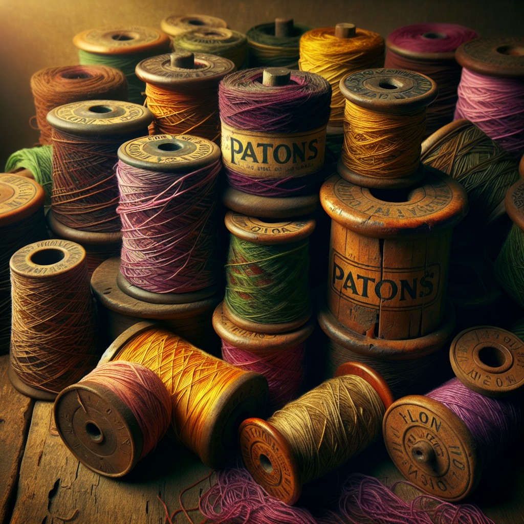 patons yarn history