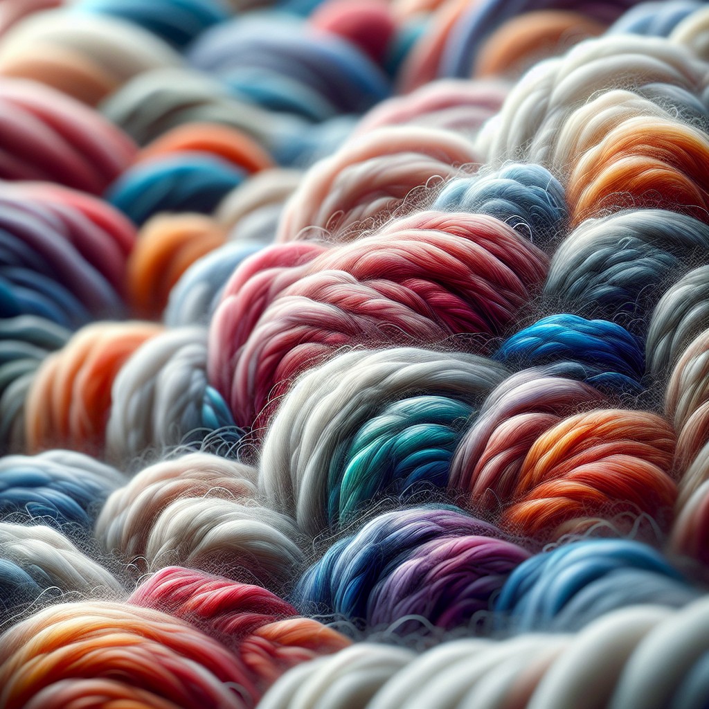 texture and feel of plush yarn
