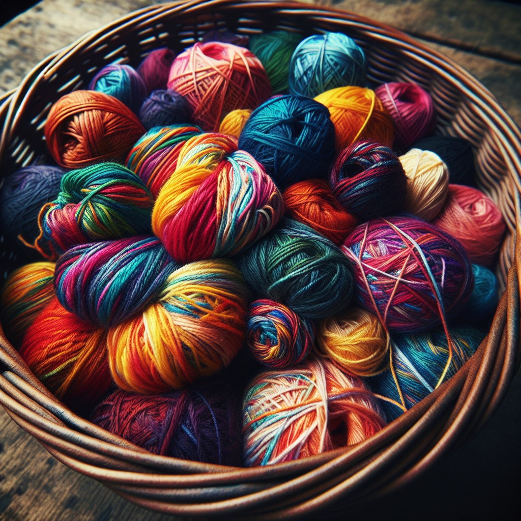 understanding rainbow yarn
