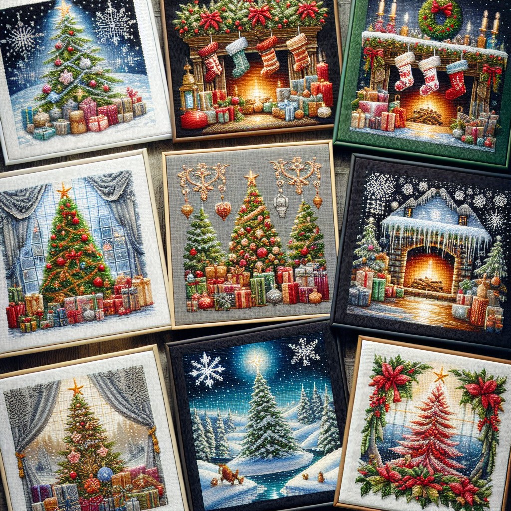 choosing the right fabric for christmas cross stitch