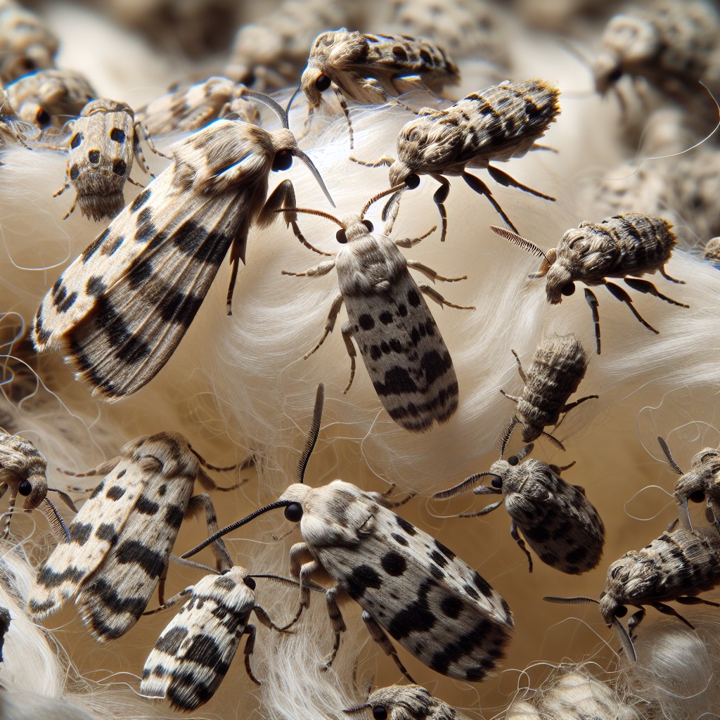 habits of clothes moths and carpet beetles