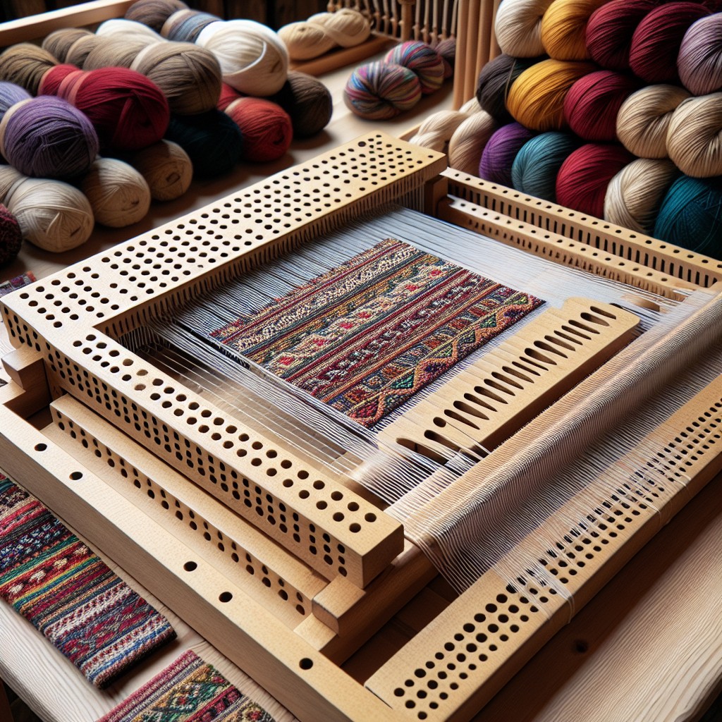 selecting the right yarn for card weaving