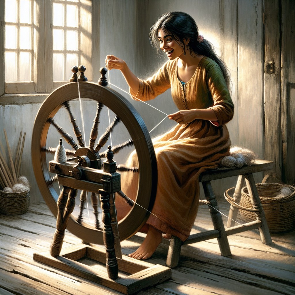 the real purpose of your first spinning wheel