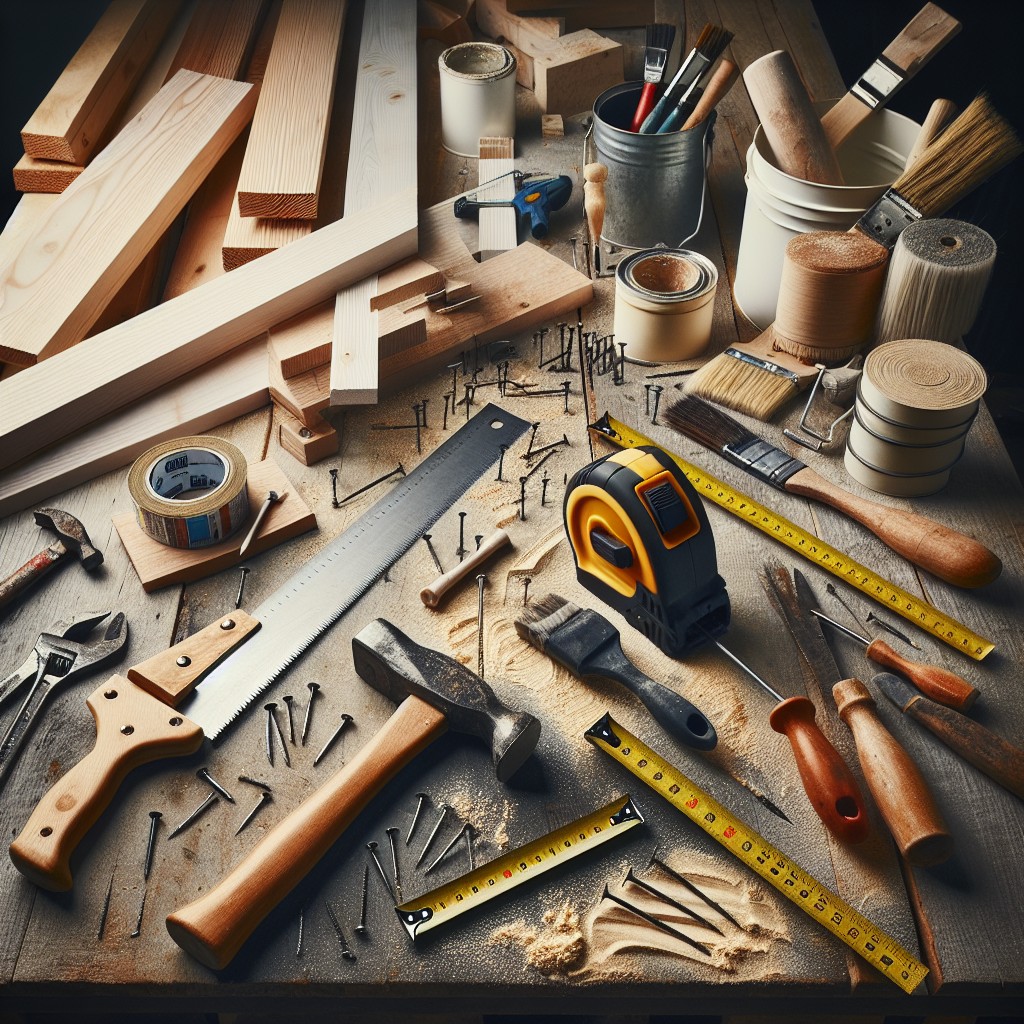 tools required for assembly
