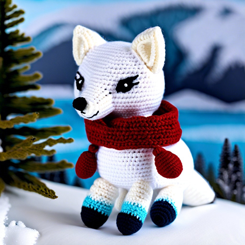 arctic fox crochet pattern