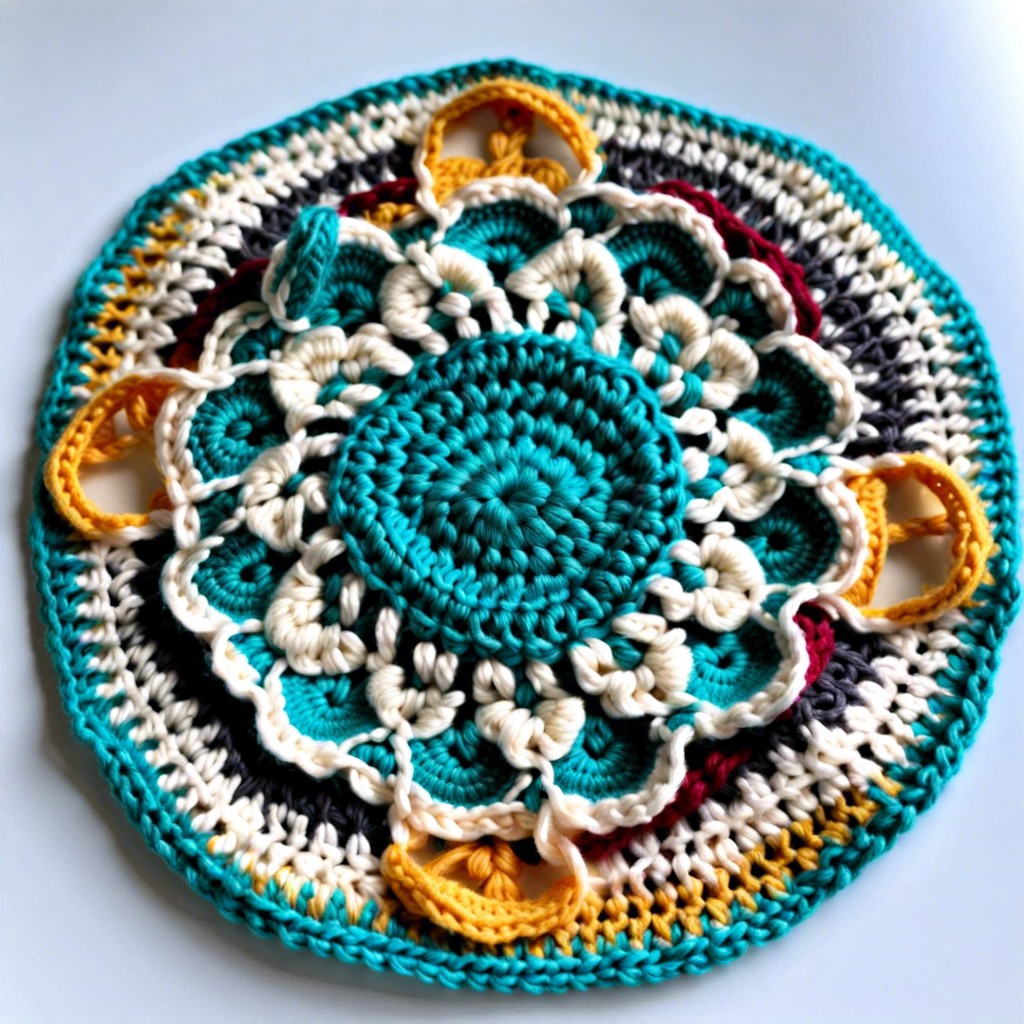 decrease stitch patterns for circular crochet projects