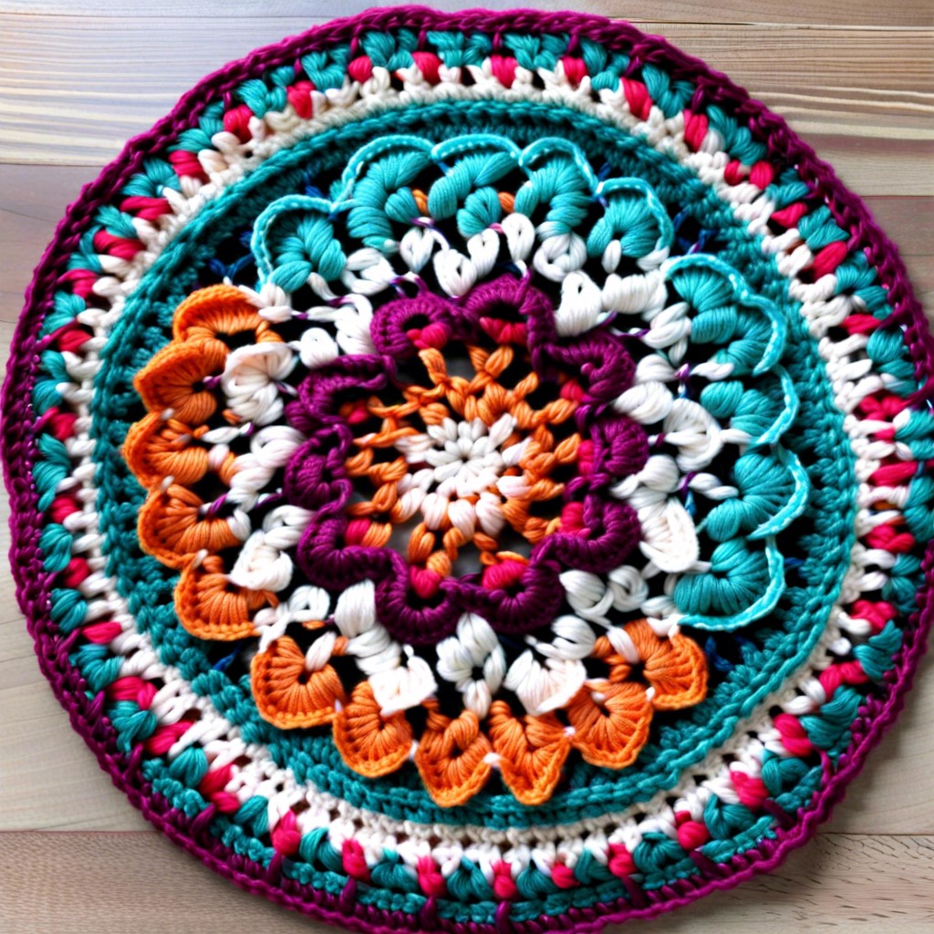 how to adapt increase stitches for creating circular crochet projects