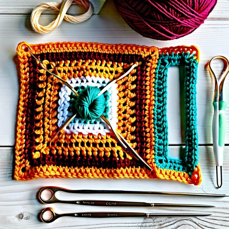 How to Crochet a Square: Simple Steps for Beginners