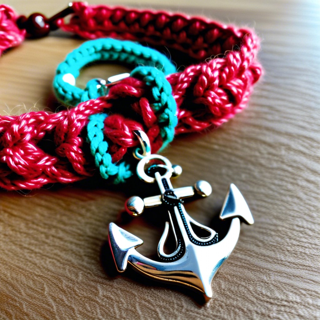 anchor charm bracelet