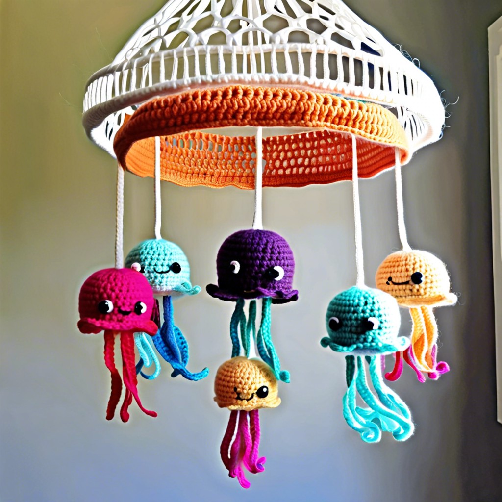 baby mobile jellyfish