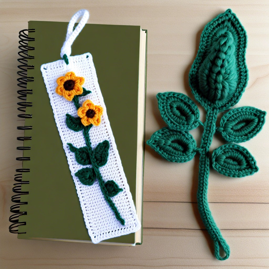 botanical bookmark set